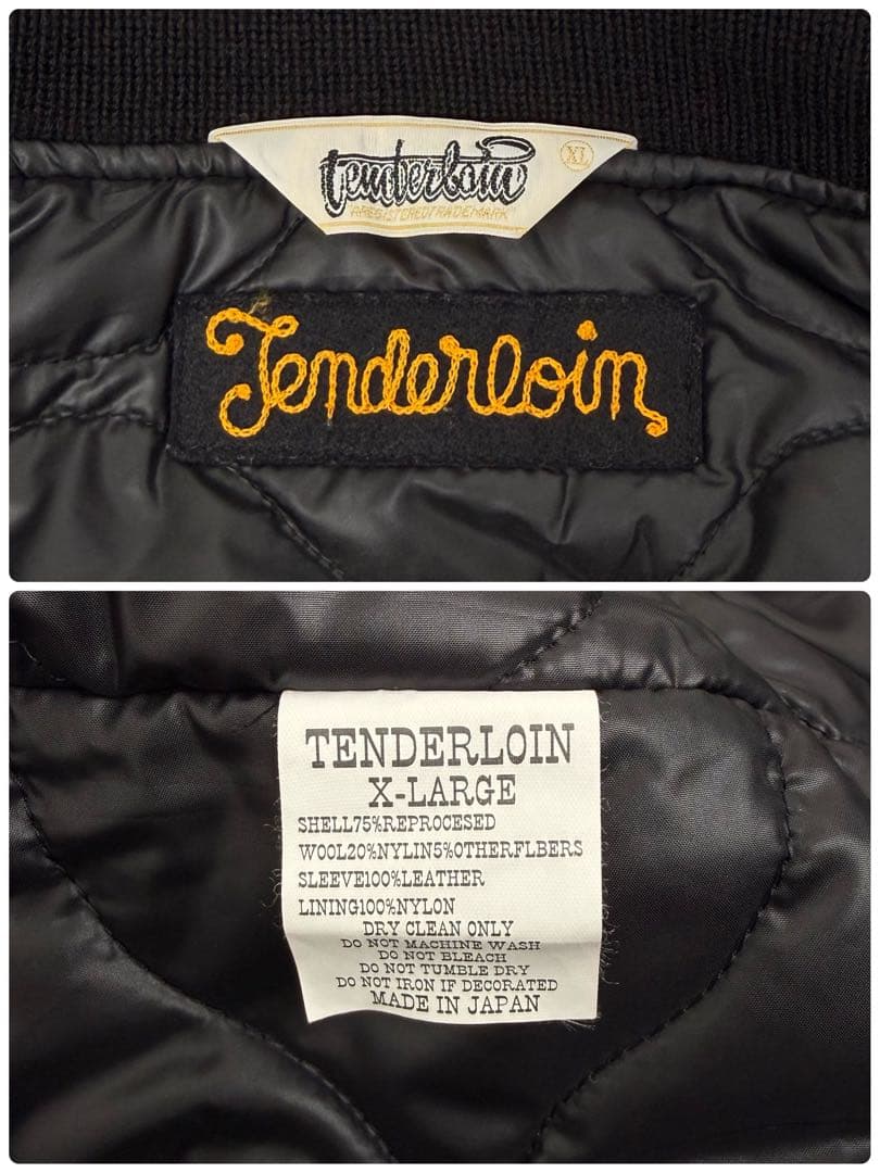 TENDERLOIN x WTAPS x RATS レザー スタジャン XL