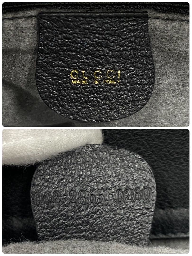 【美品】グッチ ダイアナ バンブー トートバッグ ブラック スエード