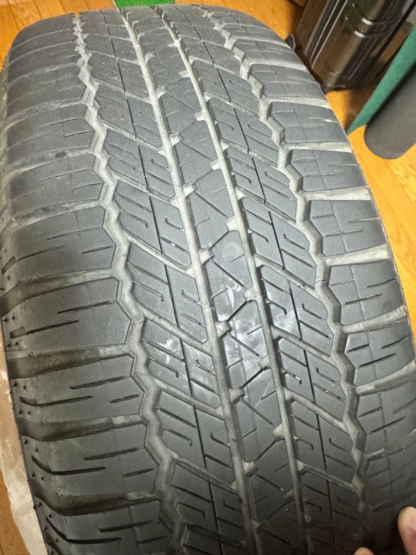 プラド150後期純正19インチホイール+ナット付き　4本セット