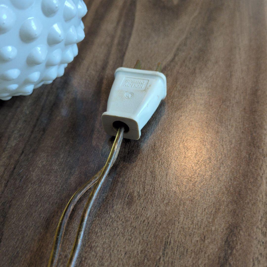 ヴィンテージ アンティーク ペンダントランプ ミルクガラス