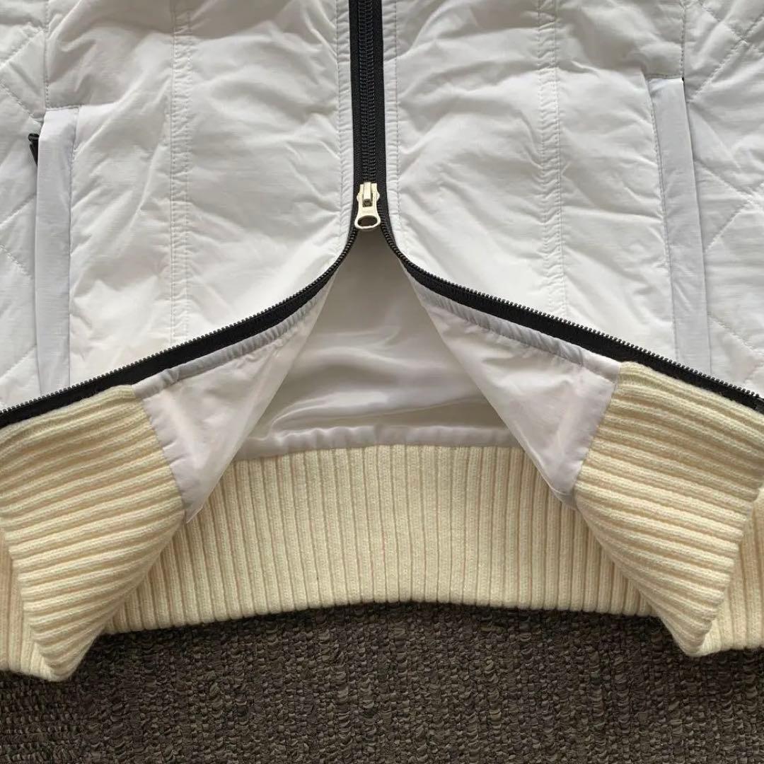 【新品・未使用品】　カッパ　Kappa ゴルフ　ニット　ブルゾン　異素材　L