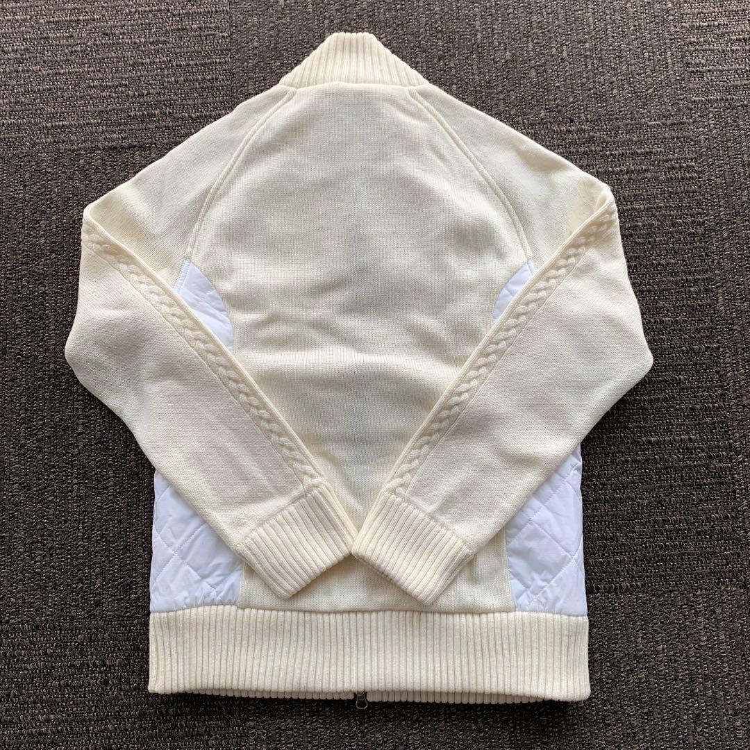 【新品・未使用品】　カッパ　Kappa ゴルフ　ニット　ブルゾン　異素材　L