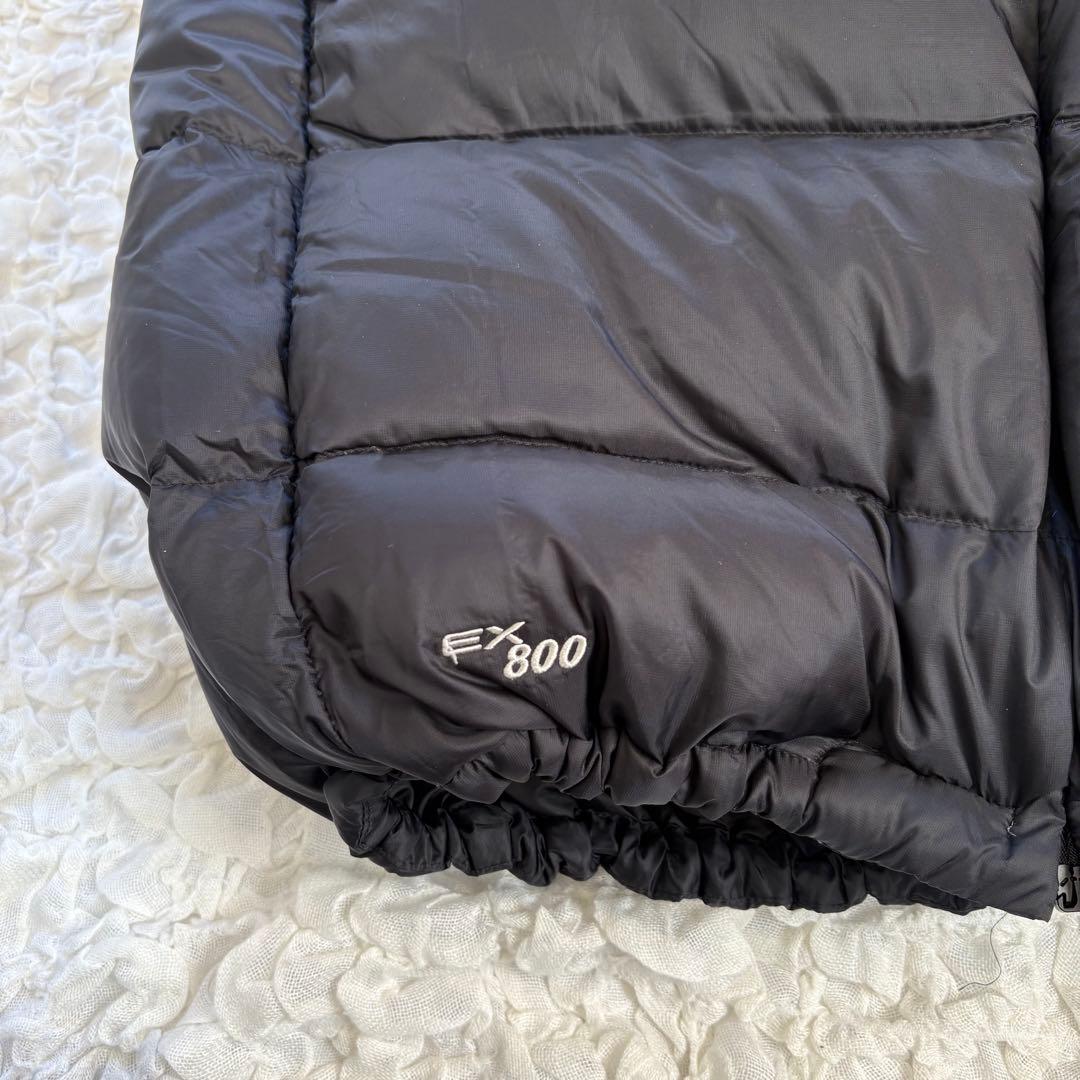 美品モンベル ライトアルパインダウンベスト(XL)ブラック系色