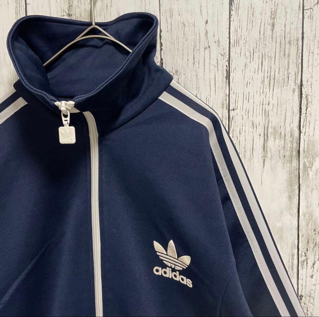 Adidas Originals トラックジャケット　ネイビー　L