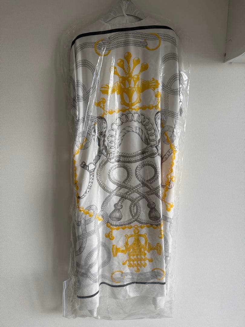 未使用同様エルメスシルクワンピース25年コレクション36サイズ