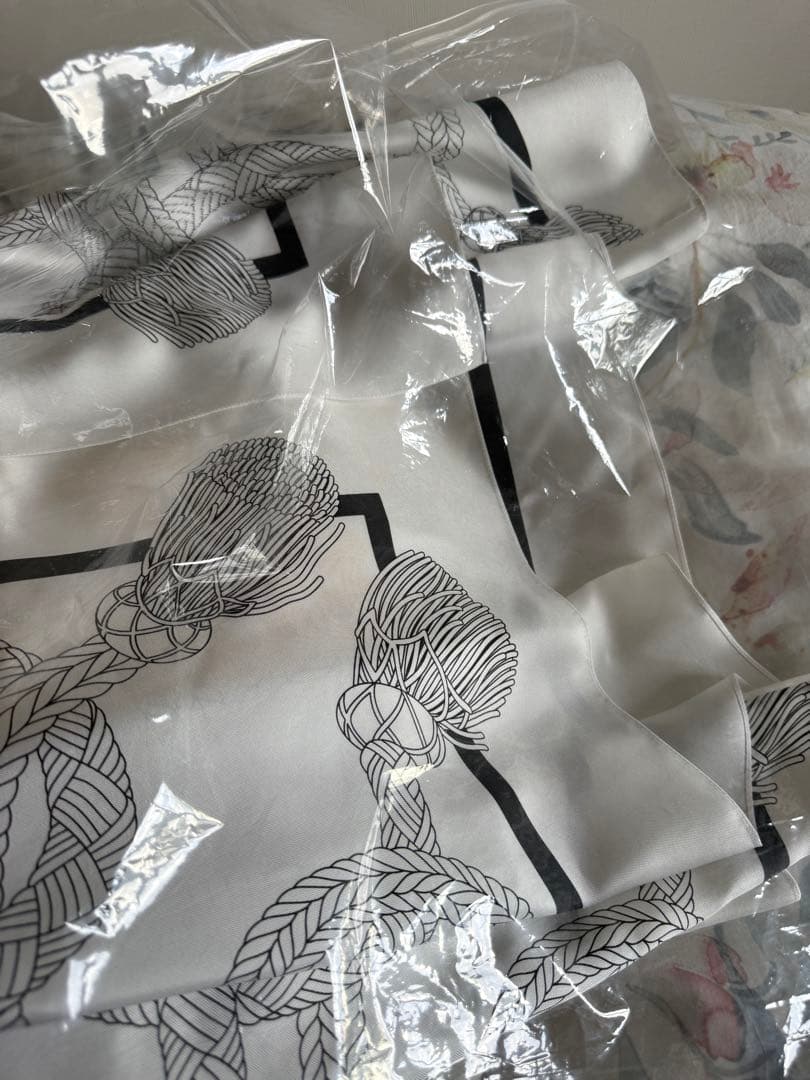 未使用同様エルメスシルクワンピース25年コレクション36サイズ