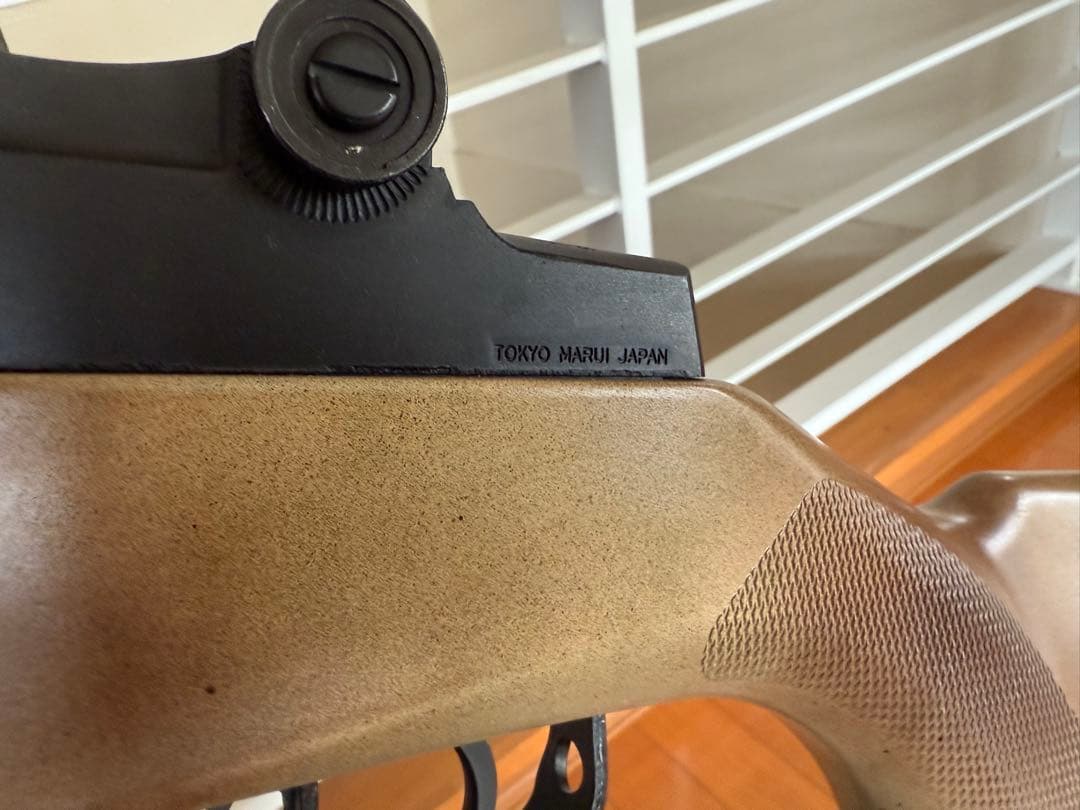 東京マルイ M14 ODストック ライフル 電動ガン デザートカモ 塗装品