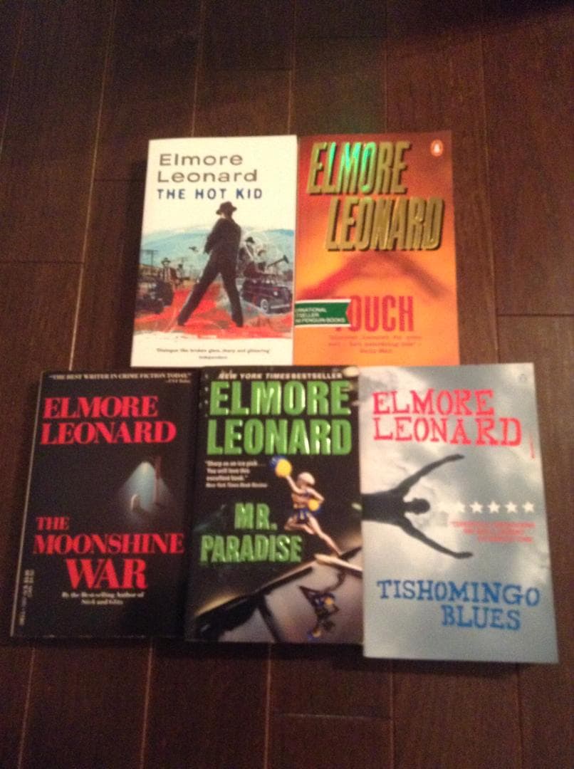Elmore Leonard エルモア・レナード 洋書　英語　5冊セット