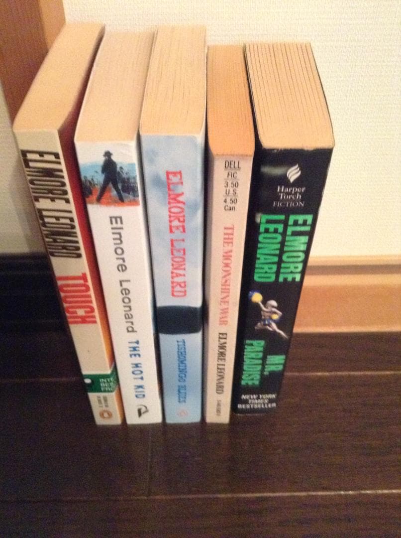 Elmore Leonard エルモア・レナード 洋書　英語　5冊セット