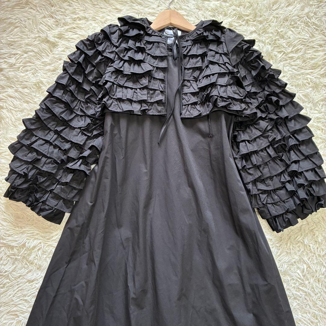 Aya × CAROLINA GLASER / フリルボレロ付き ワンピース