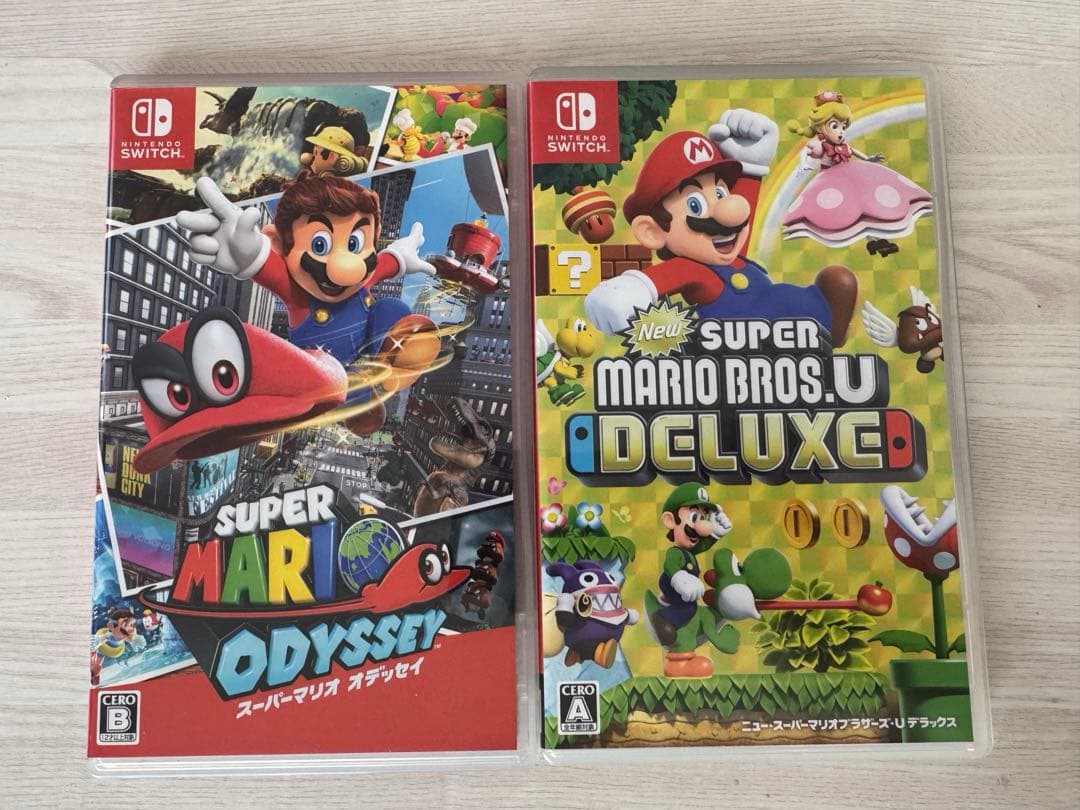 スーパーマリオ オデッセイ NewスーパーマリオブラザーズUデラックス