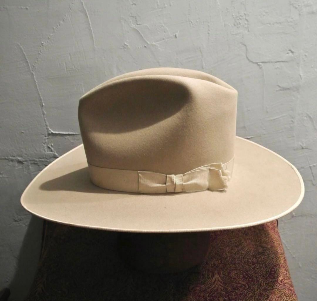 奇跡の逸品 20s VINTAGE NUTRIA STETSON 7 1/4