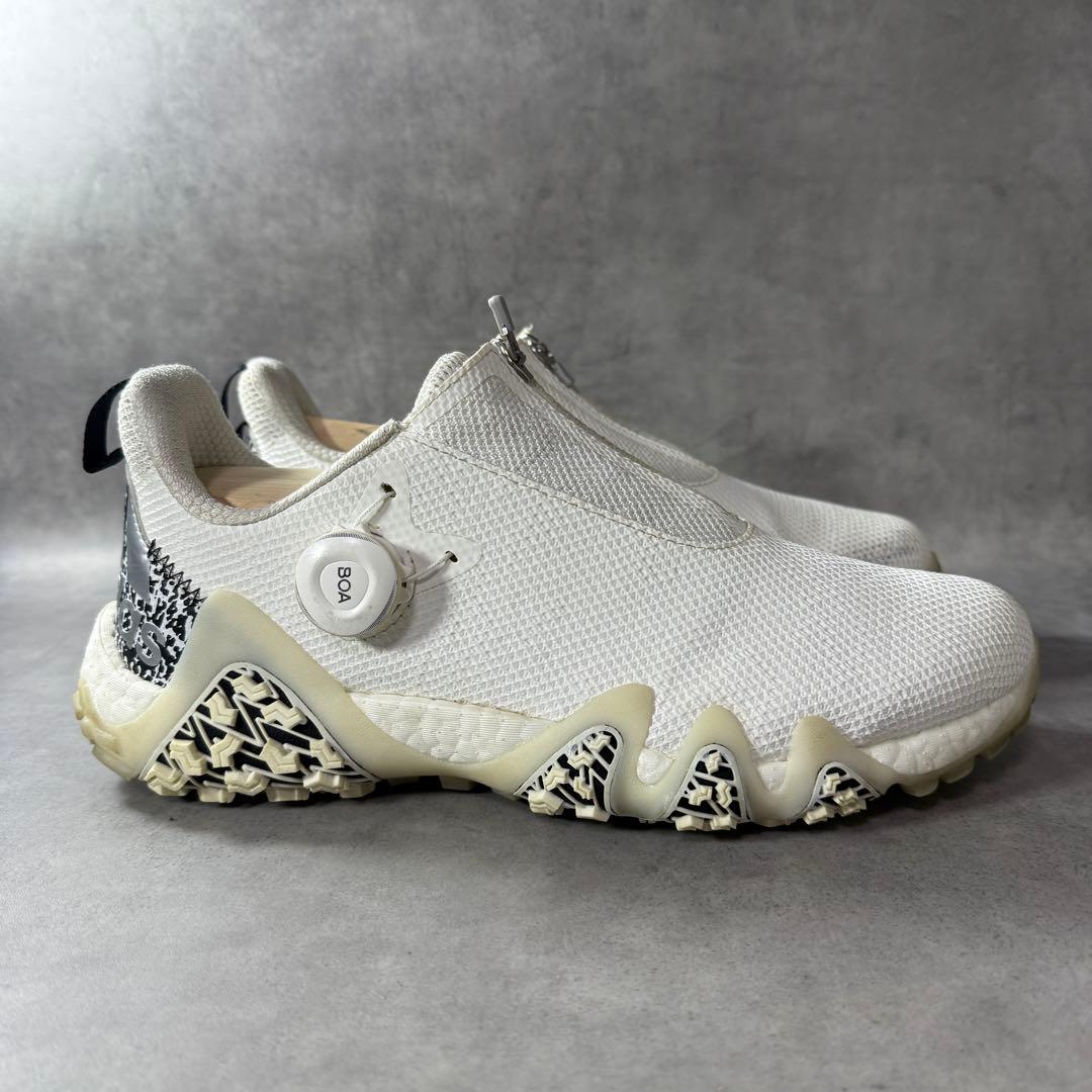 アディダス コードカオス22 BOA ゴルフシューズ ホワイト 27cm メンズ