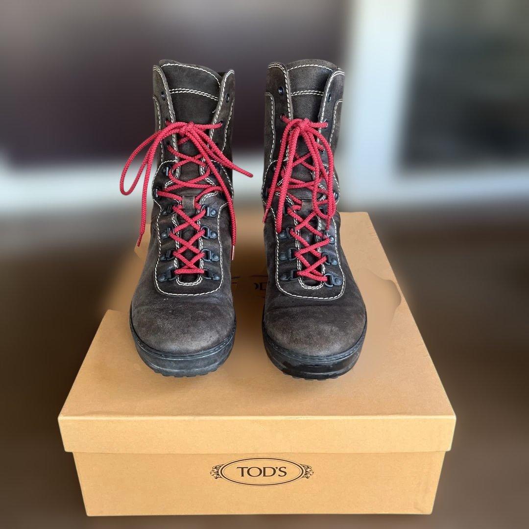 TOD’S ブーツ　　ブラウン サイズ7 26cm