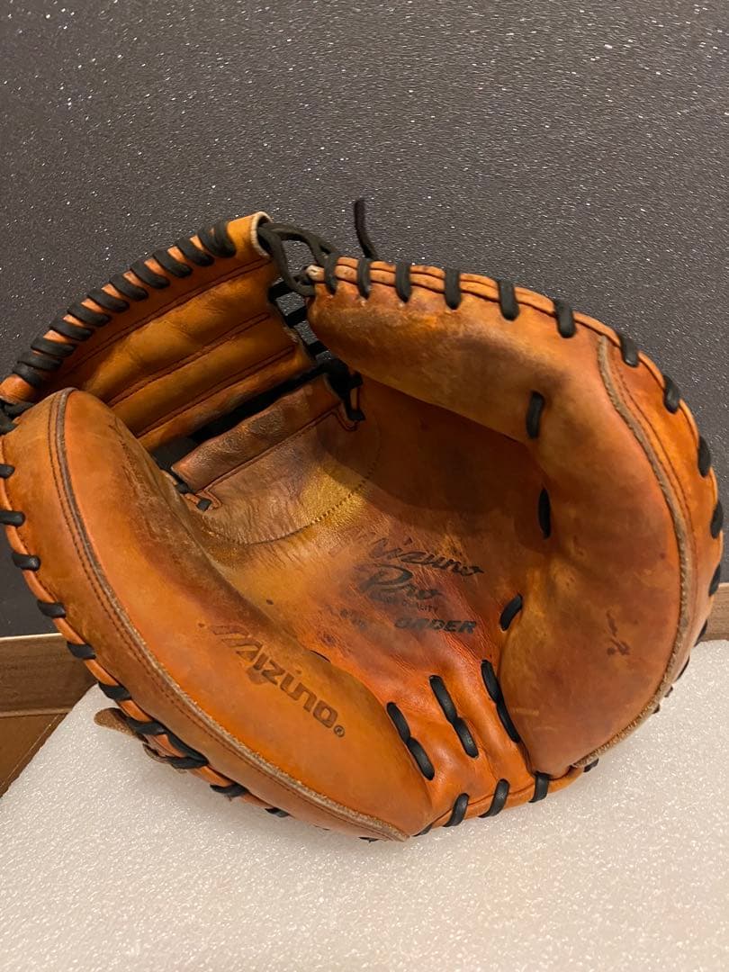 ★希少★ミズノ ミズノプロ オーダー品 ビックM 硬式用 キャッチャーミット