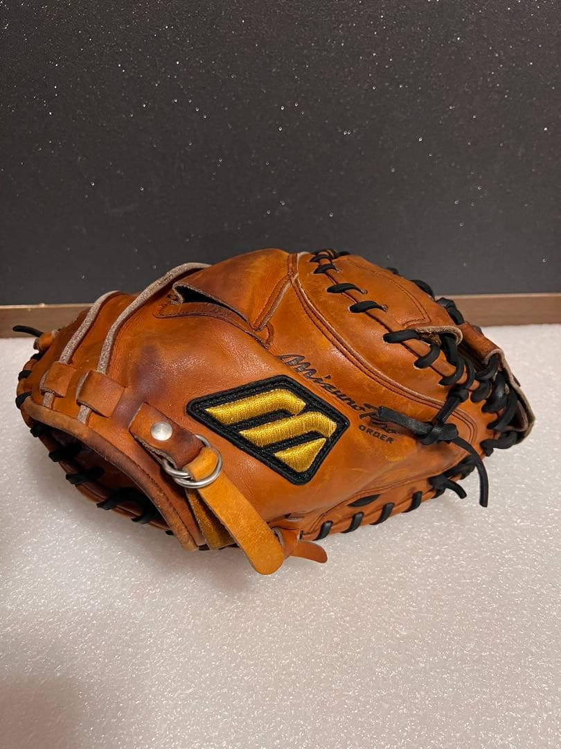 ★希少★ミズノ ミズノプロ オーダー品 ビックM 硬式用 キャッチャーミット
