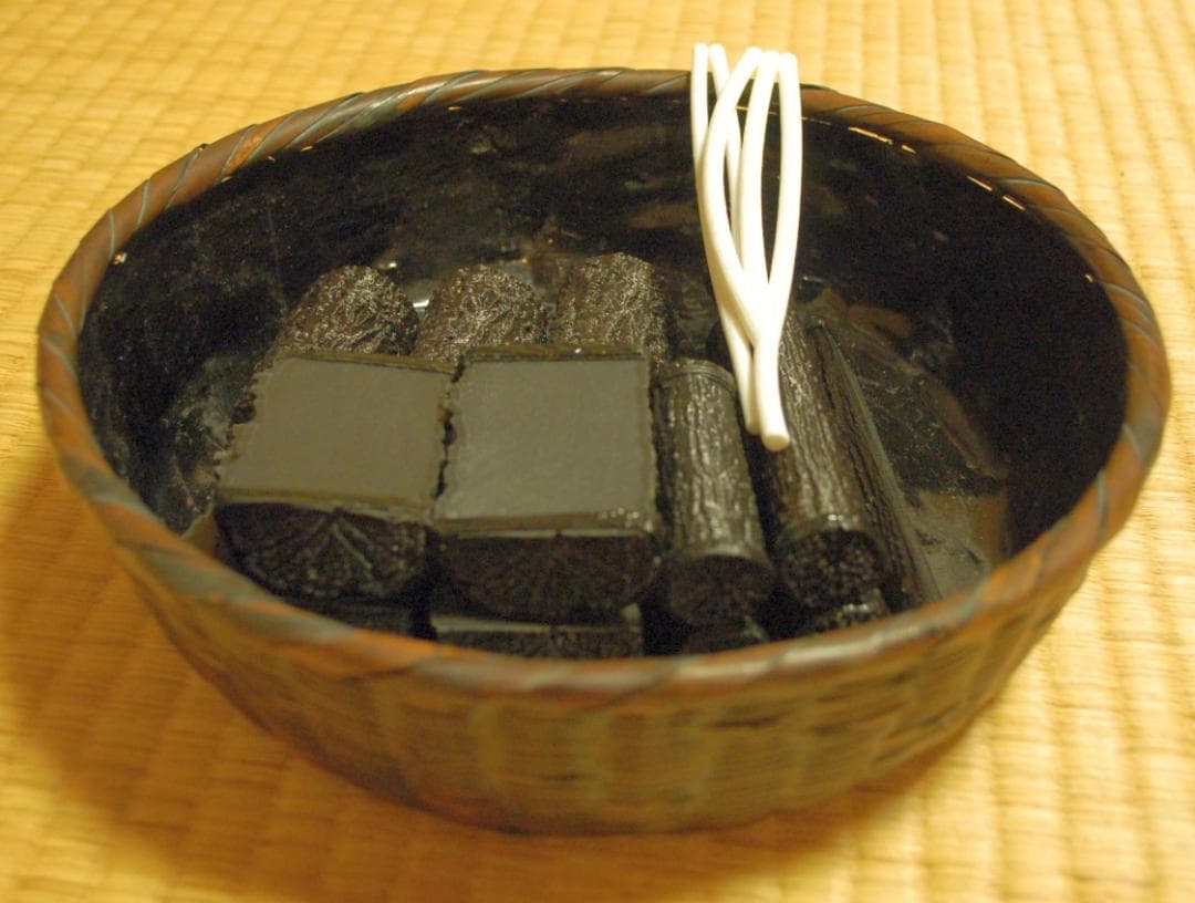 ライライ・表千家用お稽古炭・炉、風炉セット