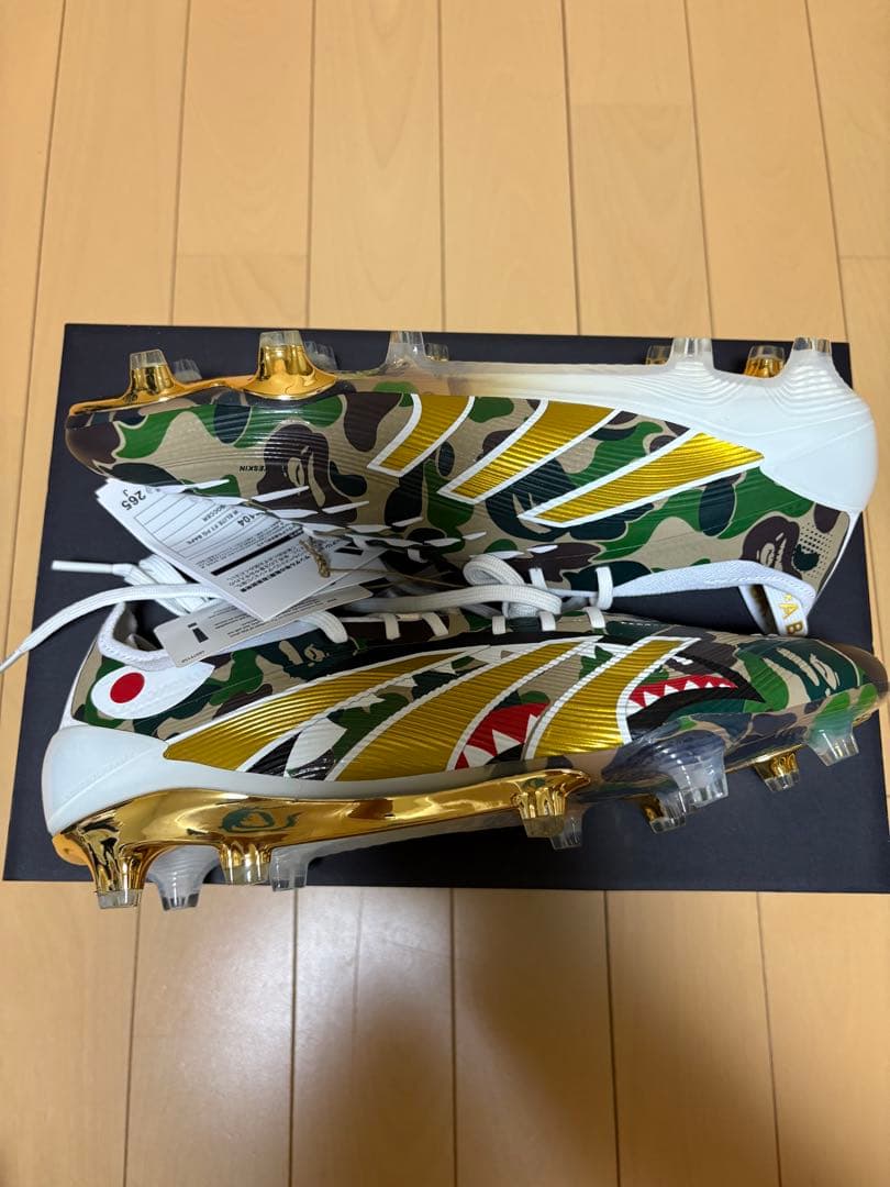 アディダス BAPE × ADIDAS プレデター エリート コラボ 26.5