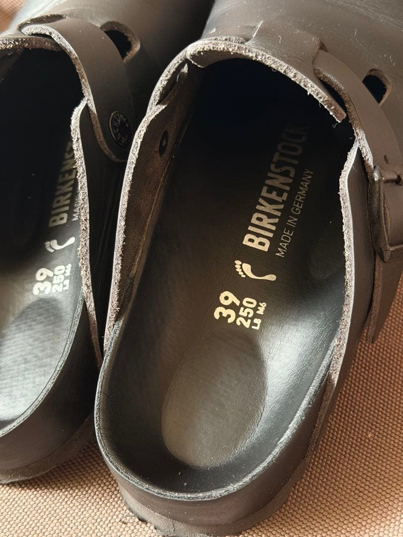 BOSTON EXQUISITE レザーサンダル　 BIRKENSTOCK
