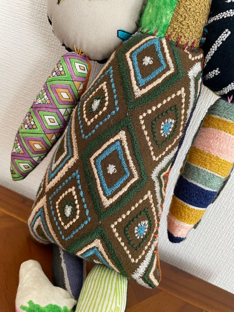 ミナペルホネン ⚮̈﻿ patchちゃん 人形 ぬいぐるみ