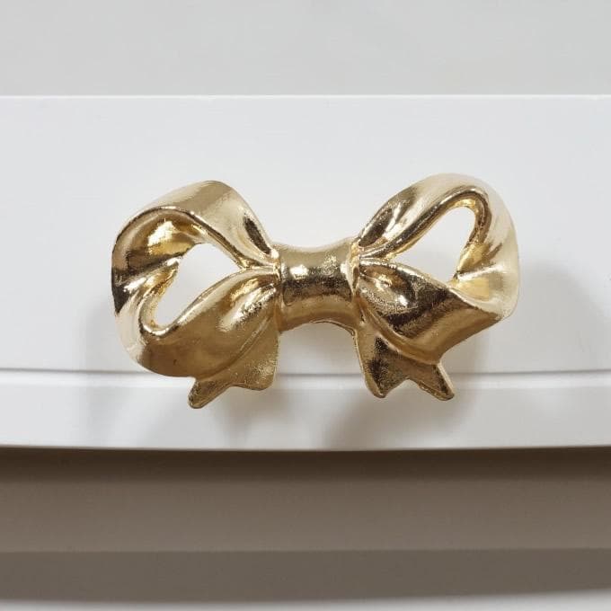 【新品】大人ガーリー　猫足 折りたたみ ローテーブル　リボン取っ手　姫系