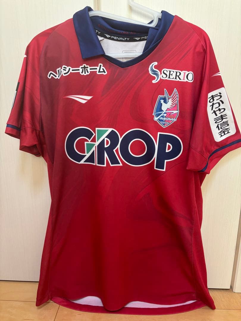 ファジアーノ岡山 2024 #8 ガブリエルシャビエルサイン入りユニフォーム