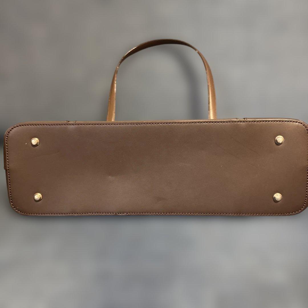 値下げしました【Burberry】ブラウンレザー ビジネスバッグ