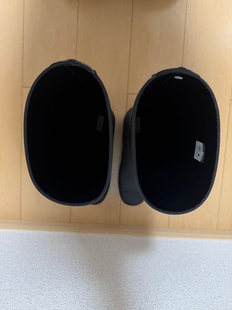 HUNTER メンズ オリジナル トール レインブーツ ブラック 長靴 27cm