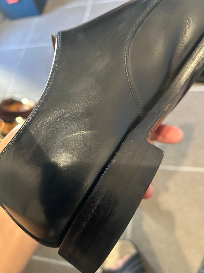 スコッチグレイン　匠　ダブルモンクストラップ ビジネスシューズ 25.5cm