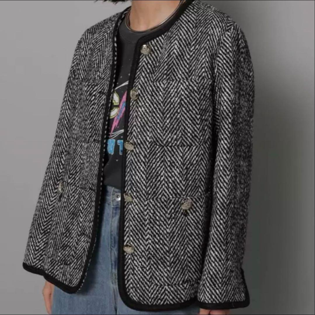 【CADUNE】ツイードジャケット