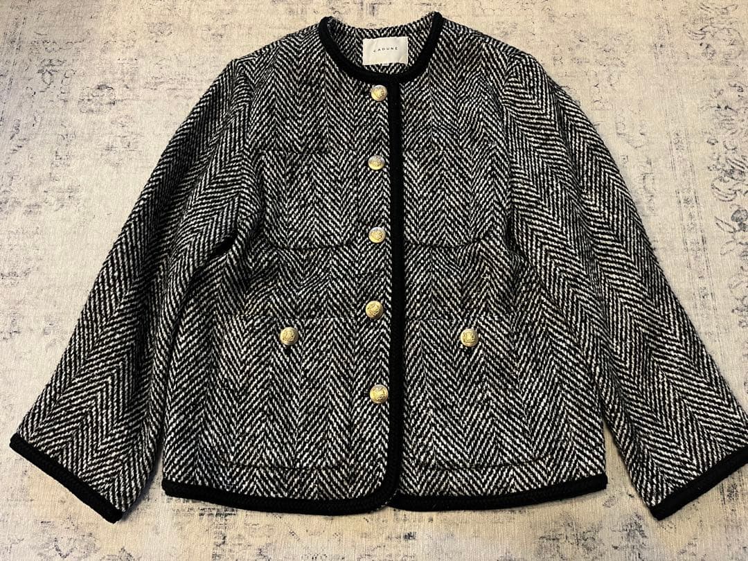【CADUNE】ツイードジャケット