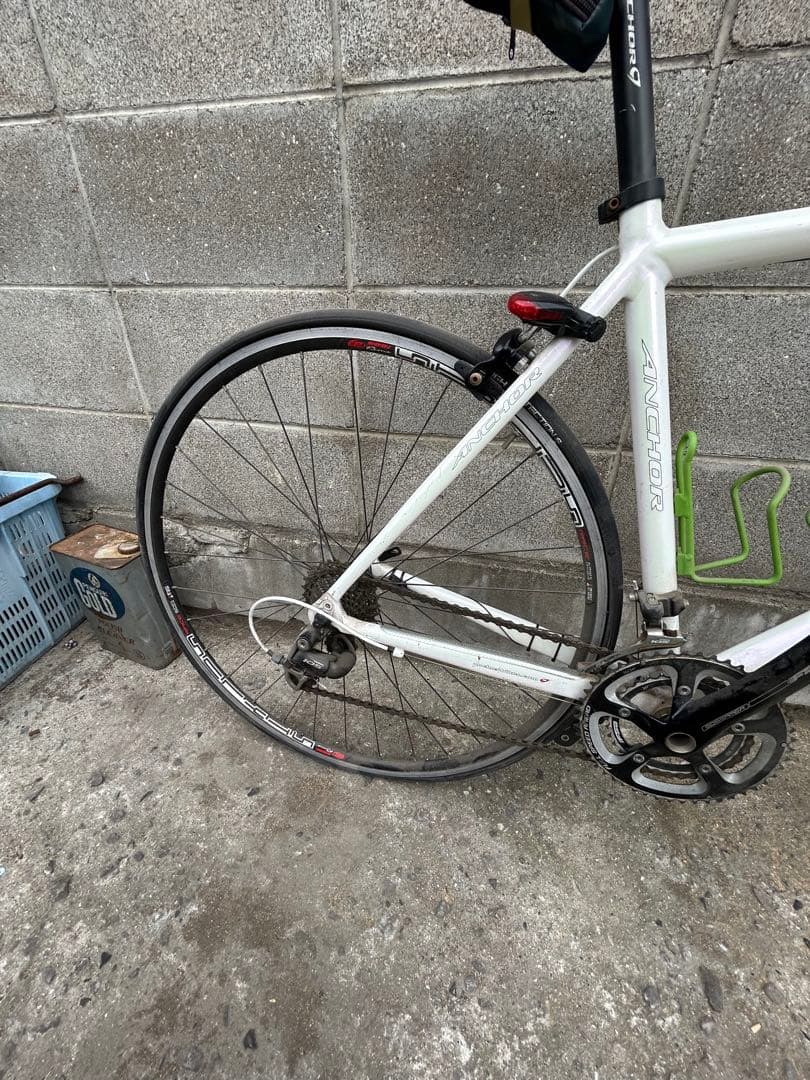ANCHOR ロードバイク ホワイト 2x10ギア