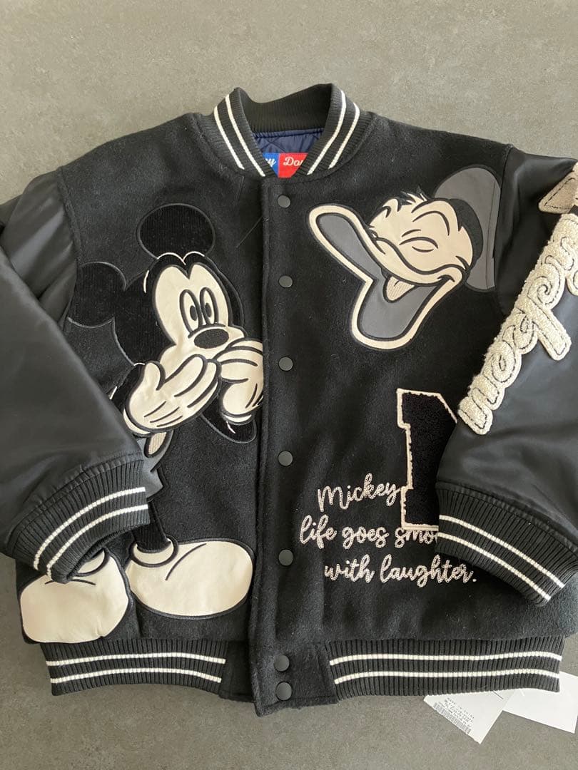 新品未使用タグ付き　BREEZE 　ミッキードナルド　スカジャン