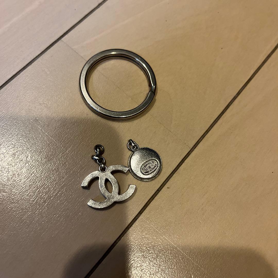 訳あり　正規品　CHANEL パーツ　ココマーク　ストーン