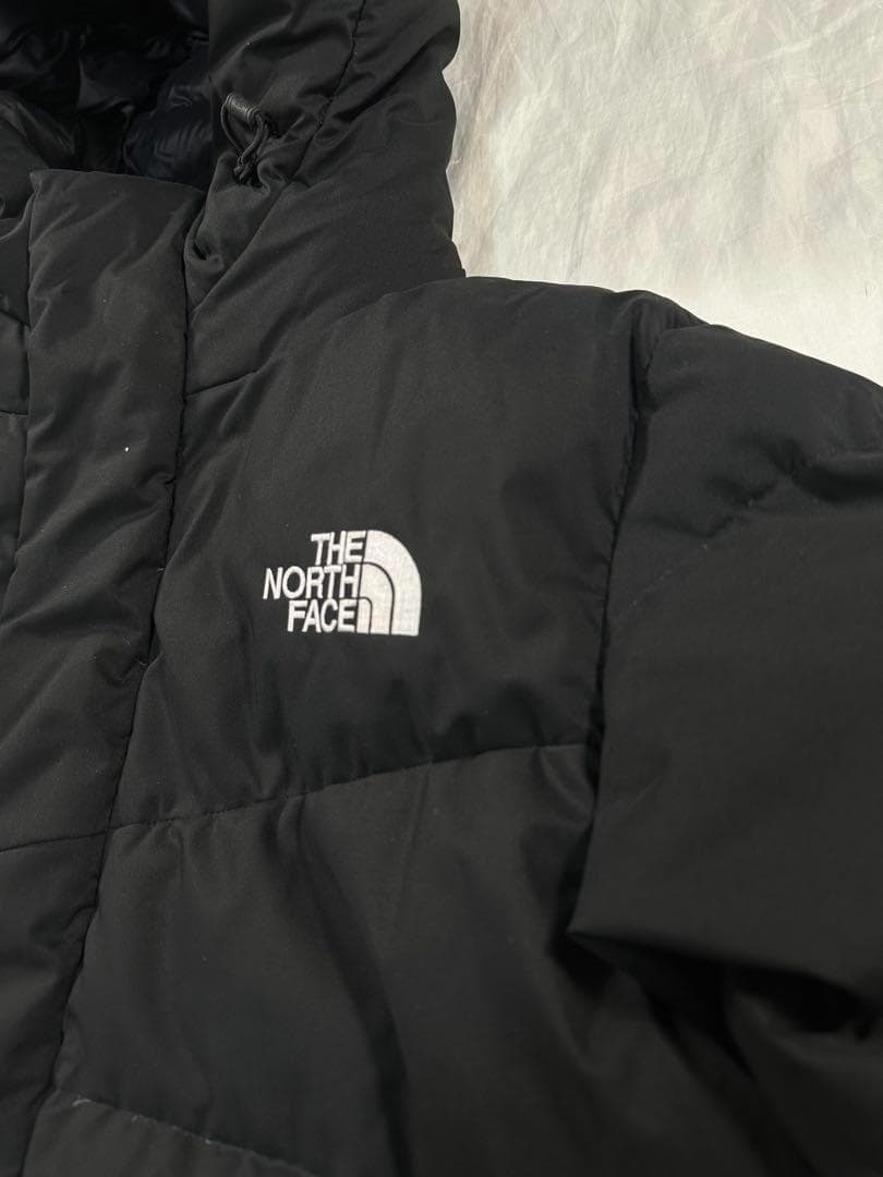 THE NORTH FACE ダウンコート　ベンチコート　刺繍ロゴ