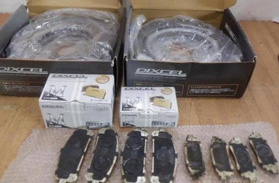レクサスＲＸ DIXCEL ブレーキパッド+ローター 1台分 走行1,500ｋ程