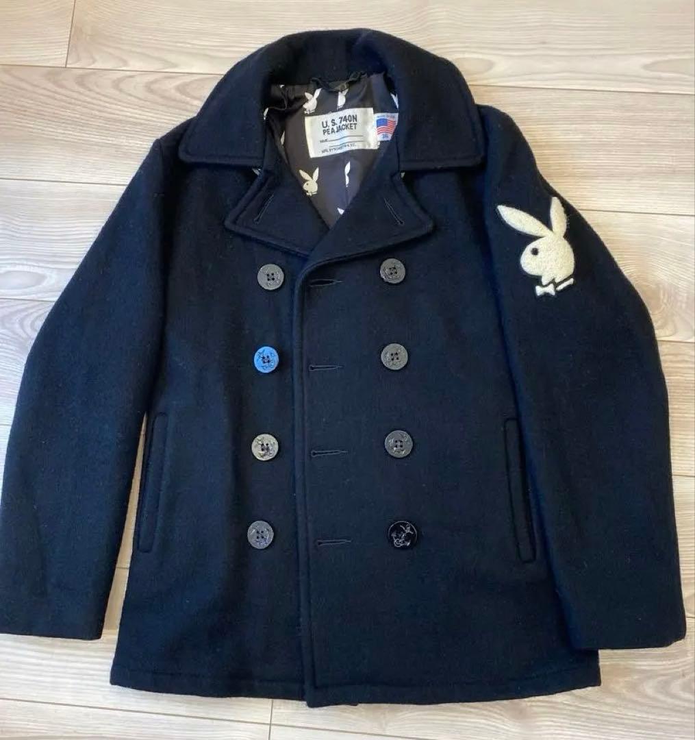 Schott ピーコート 36サイズ playboy