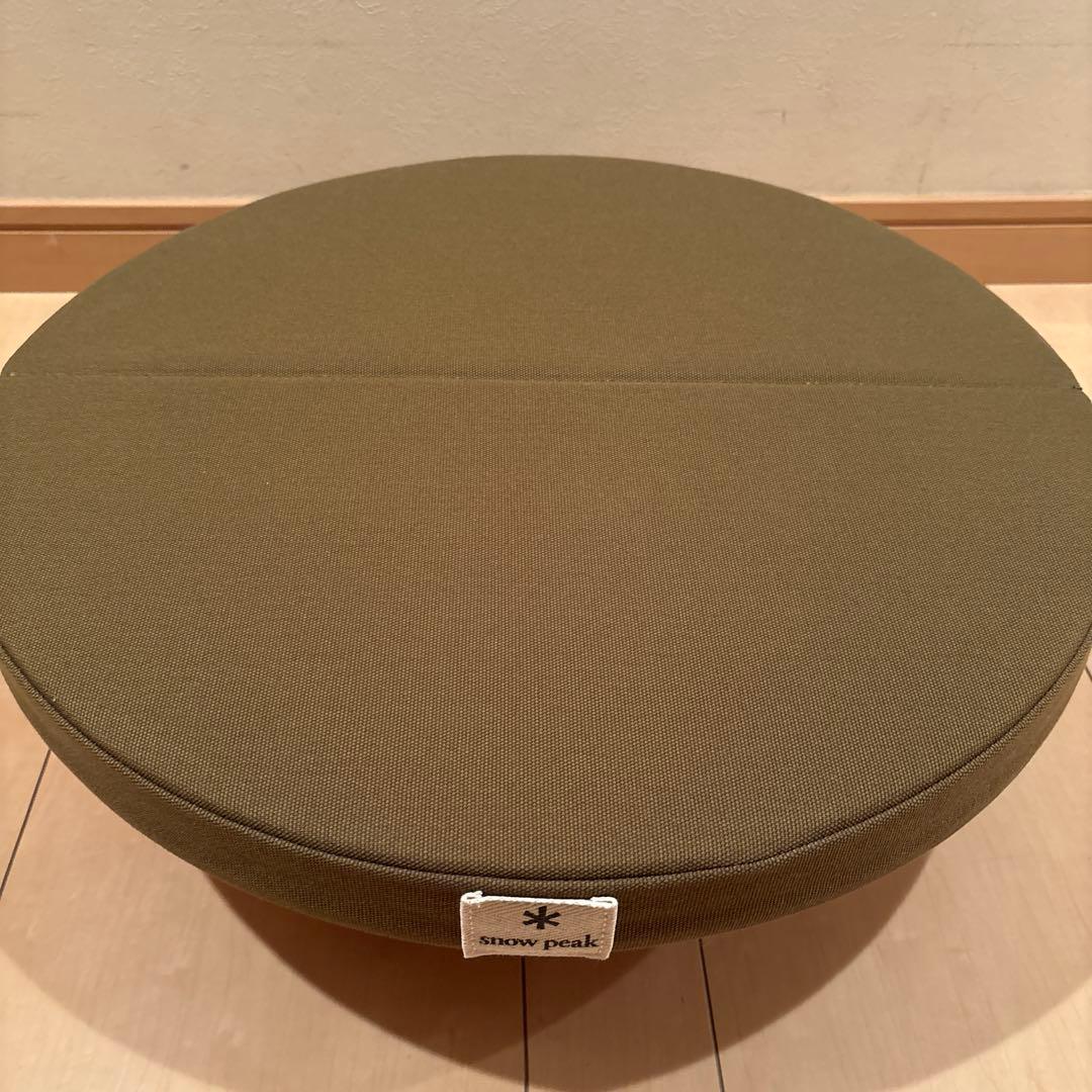  peak ラウンジクッション オリーブ　オレンジ