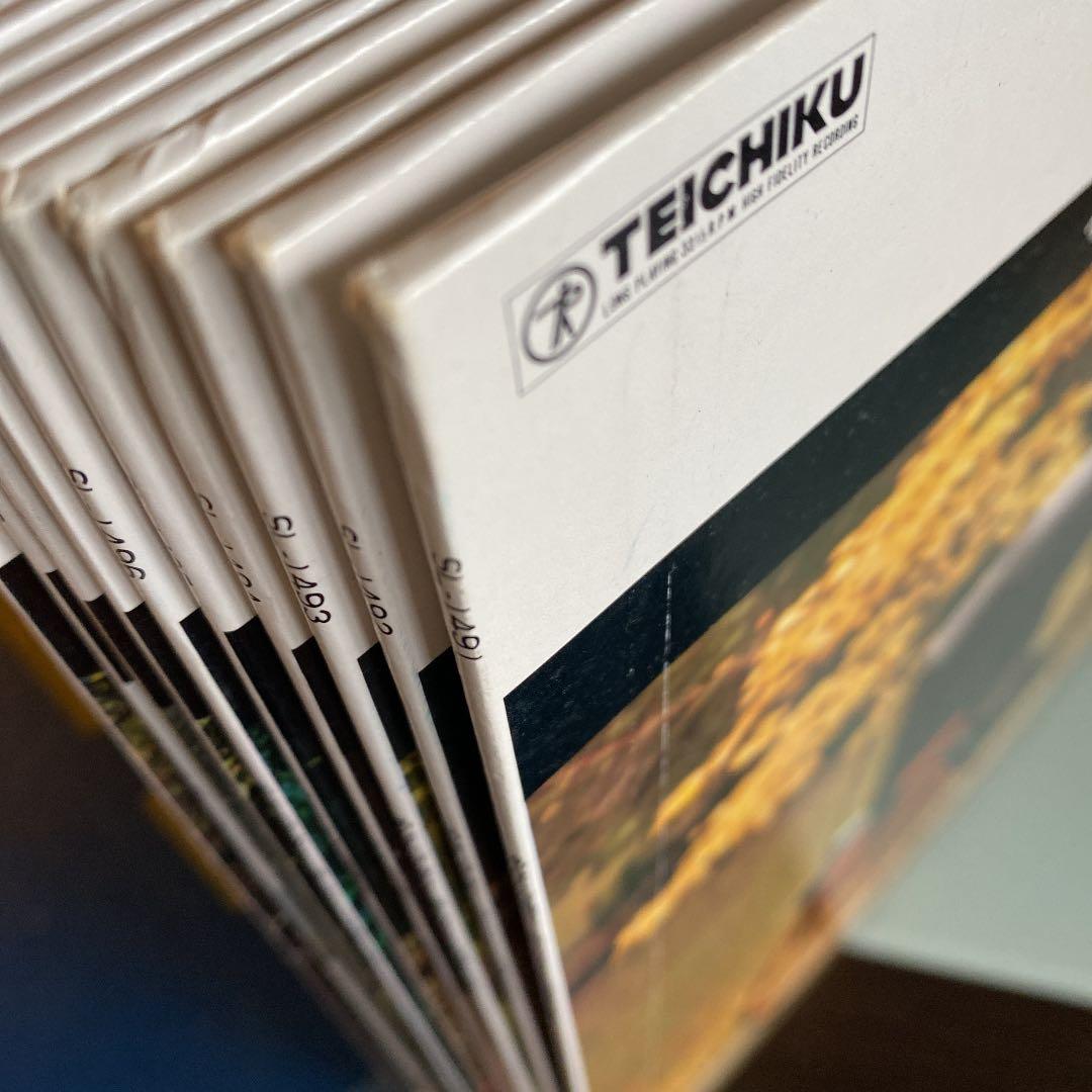 LP レコード 10枚組　続・カラオケ 歌謡 大全集　テイチクレコード