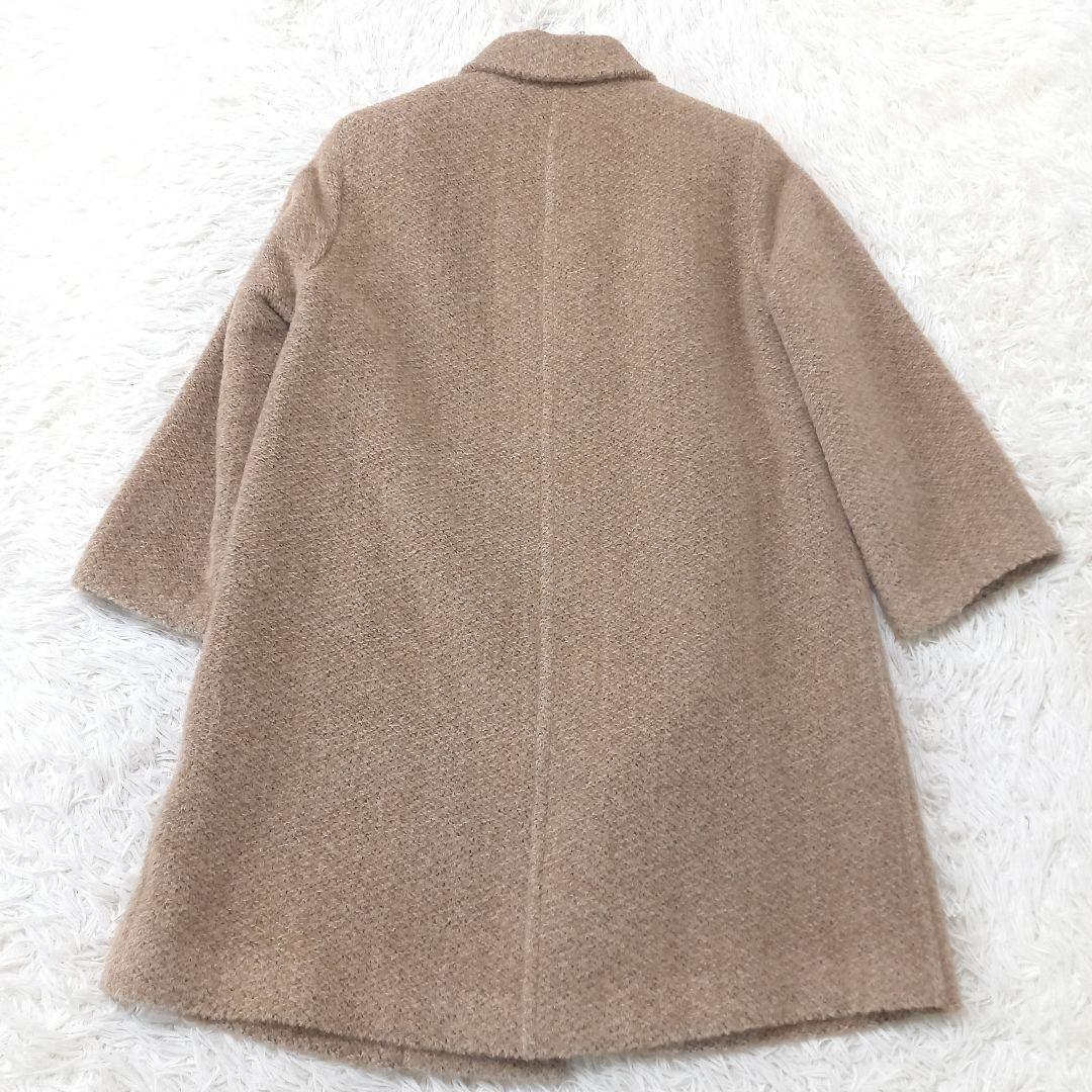 ●美品●　AGNONA　アニオナ　アルパカ　ロングコート　ジャケット　42