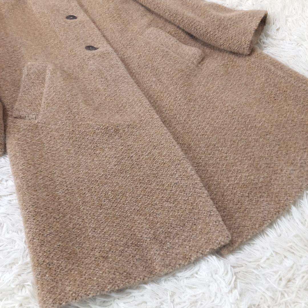 ●美品●　AGNONA　アニオナ　アルパカ　ロングコート　ジャケット　42