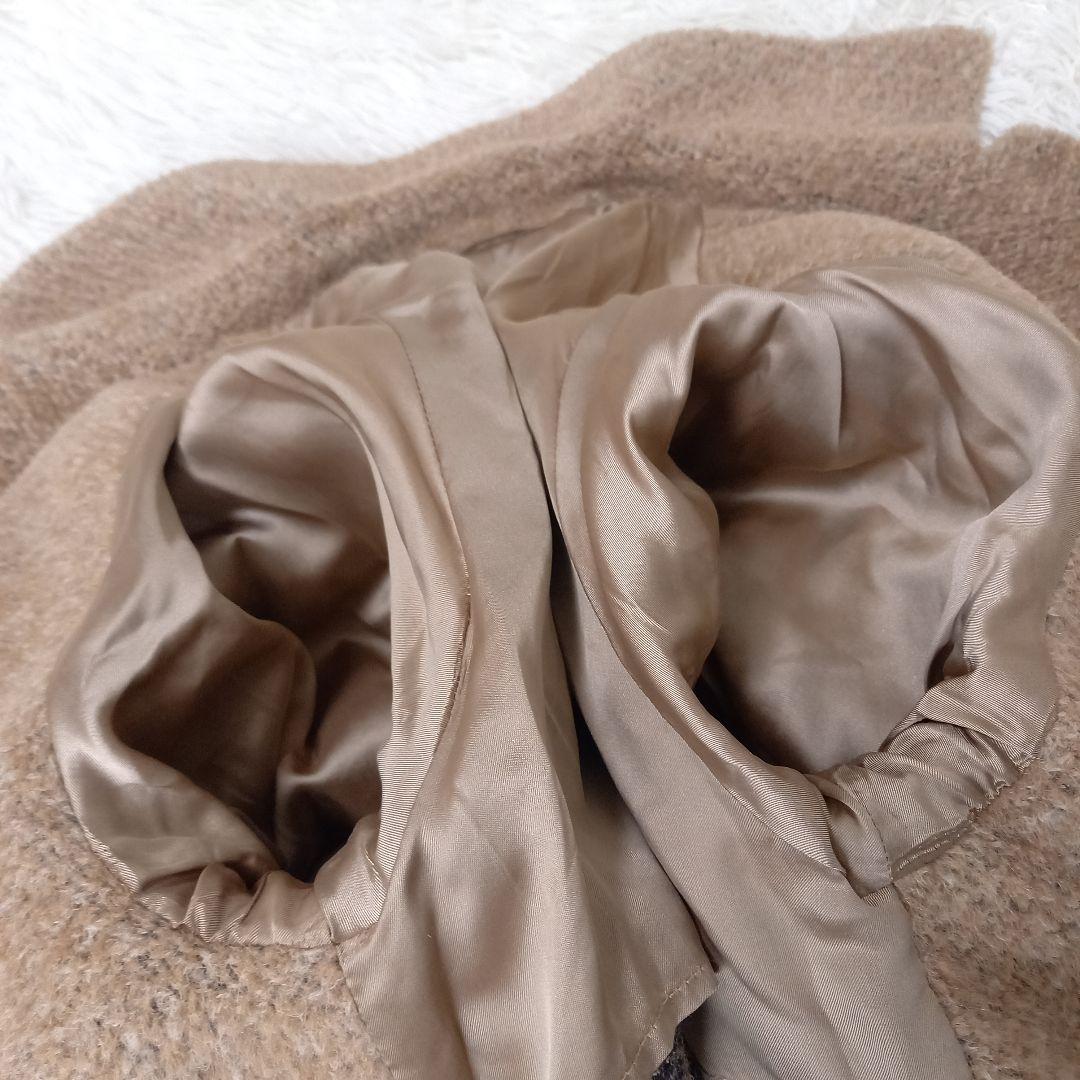 ●美品●　AGNONA　アニオナ　アルパカ　ロングコート　ジャケット　42