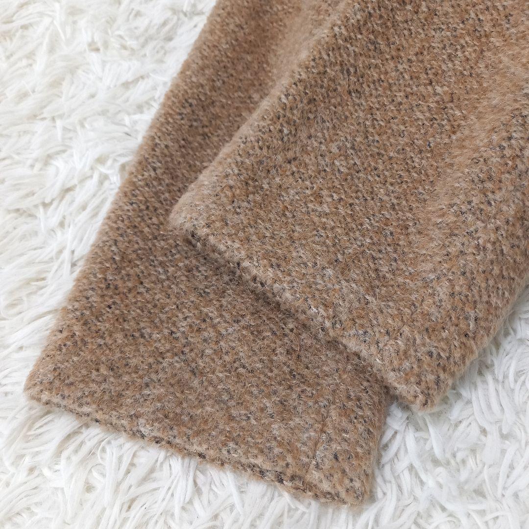 ●美品●　AGNONA　アニオナ　アルパカ　ロングコート　ジャケット　42