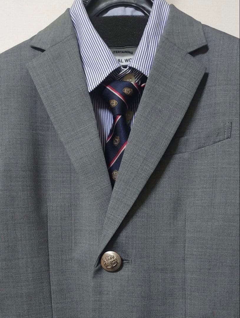 グリーンレーベルリラクシング✤グレー✤男子スーツ１２５ 長スボン★卒園式★入学式
