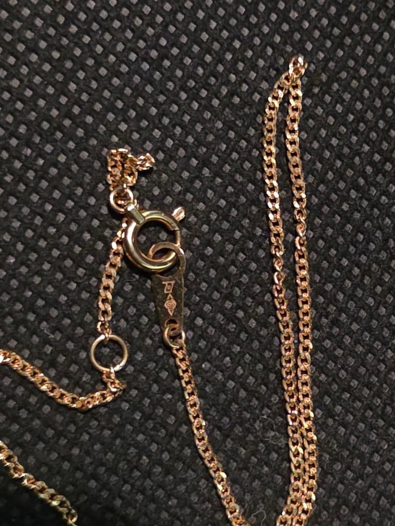 K18 750刻印 チェーンネックレス アクセサリー