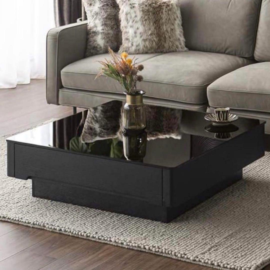 ARMONIA アルモニア　収納付きセンターデーブル　黒