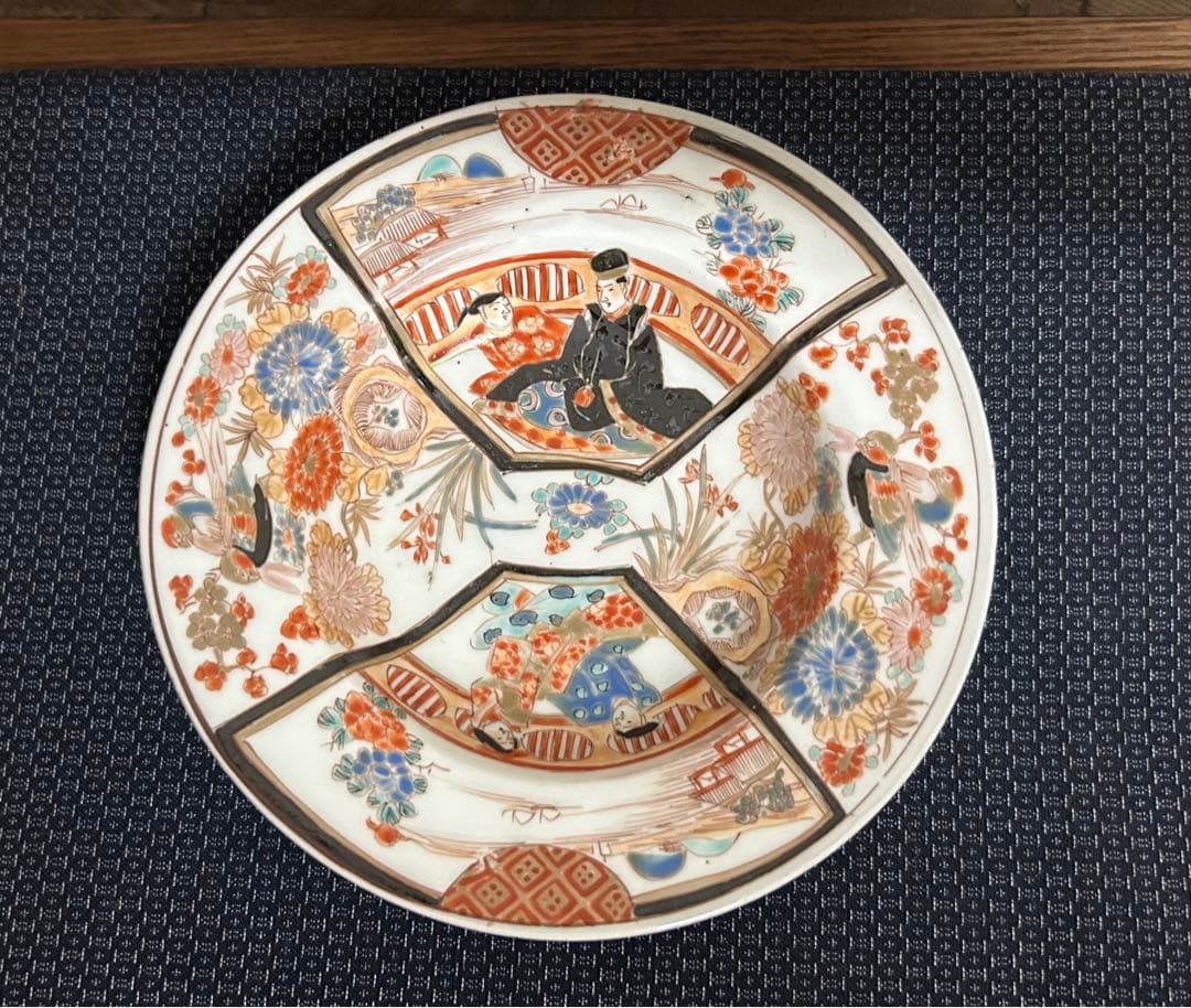 月末セール(10月末迄) 古伊万里　肥蝶山　(５客)