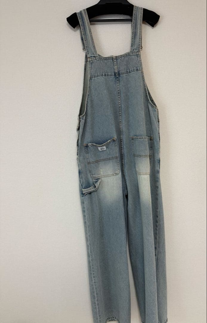 シールームリン デニム オーバーオール Mサイズ
