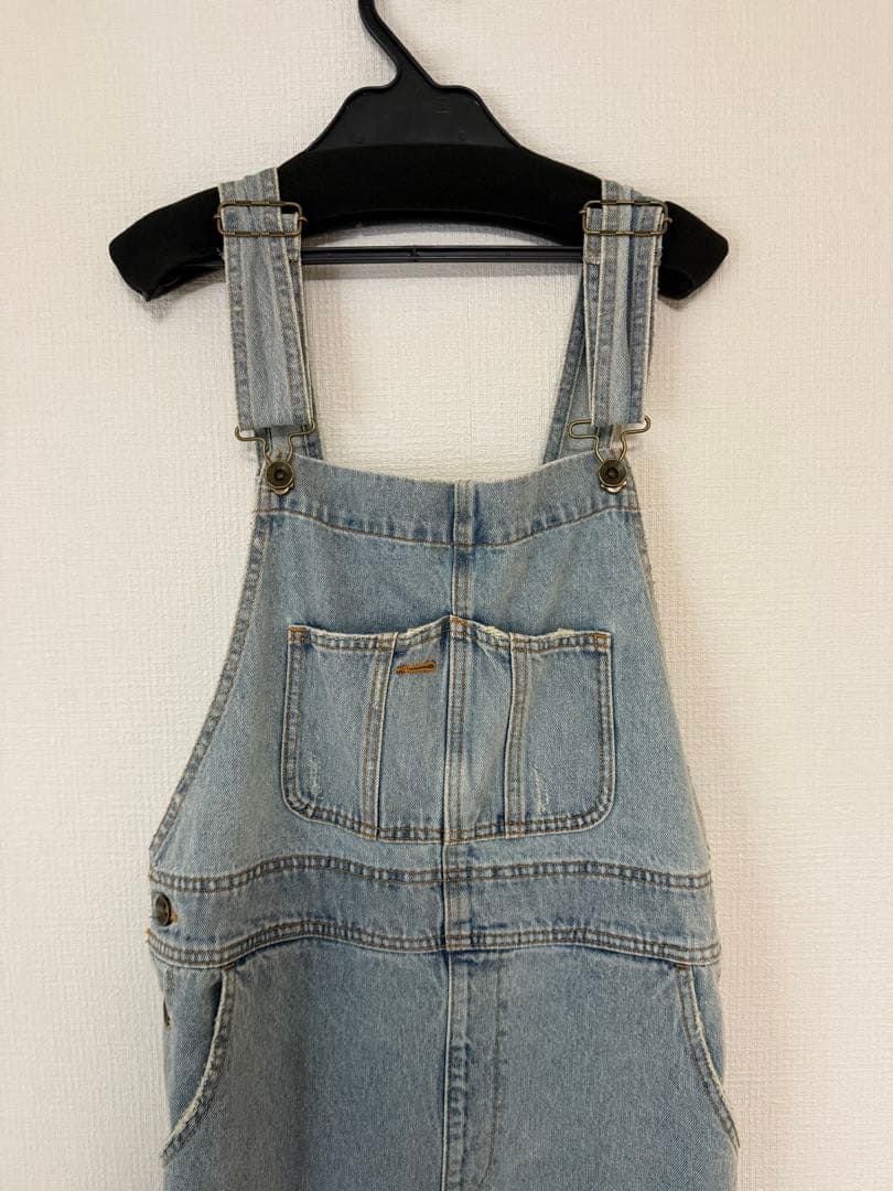 シールームリン デニム オーバーオール Mサイズ