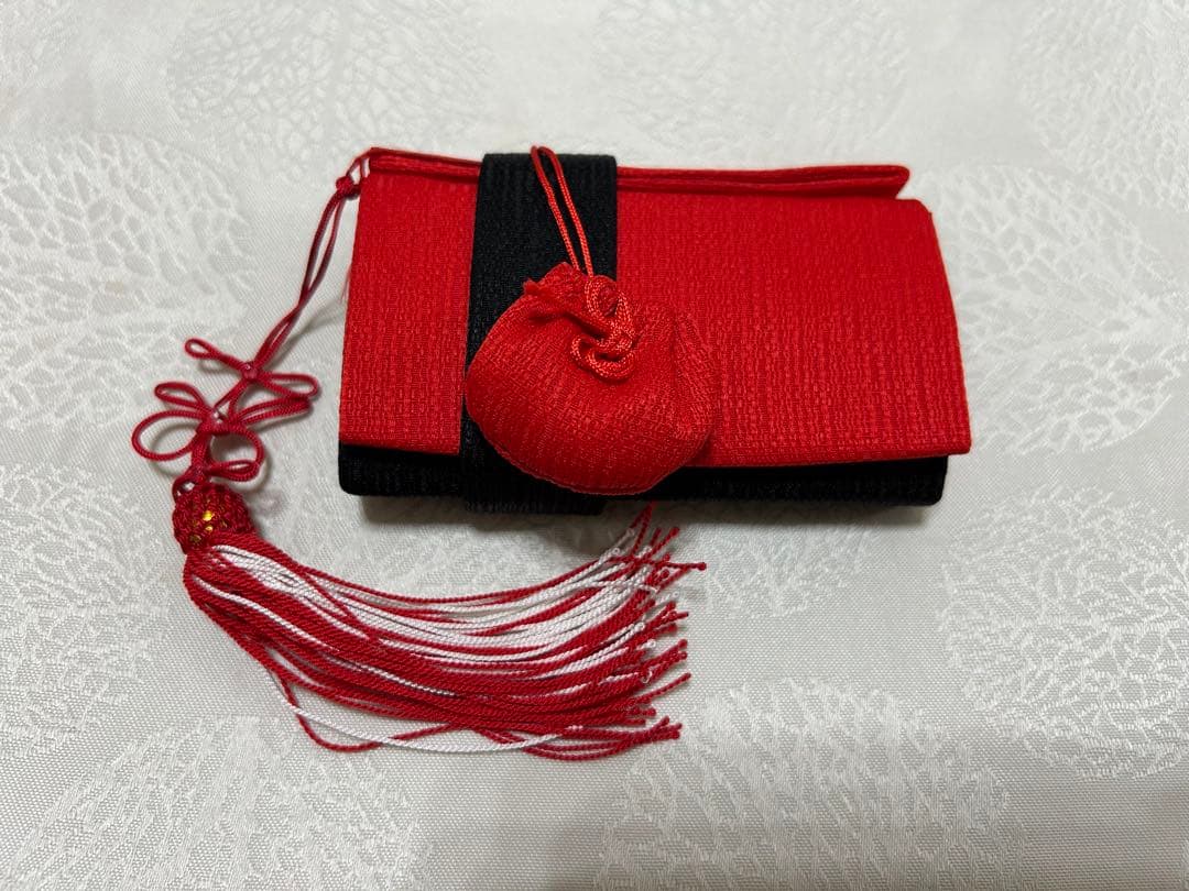 七五三 帯　7点セット 花柄 金色